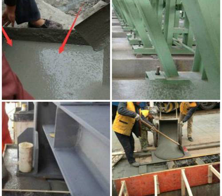 高強(qiáng)度灌漿料的使用步驟